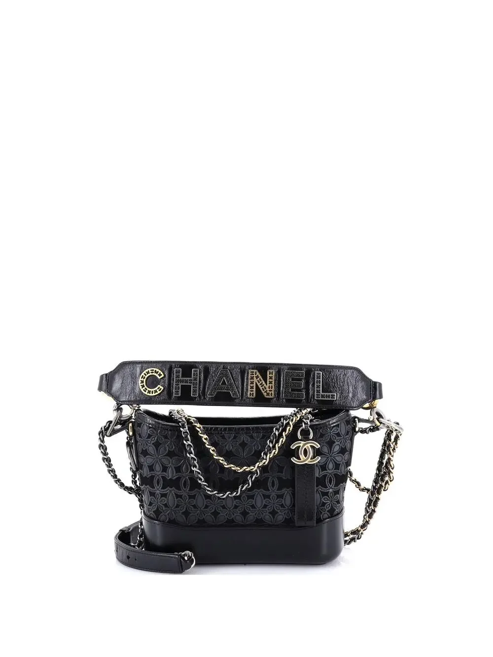 Chanel Gabrielle Hobo With Logo Handle #205202C38B